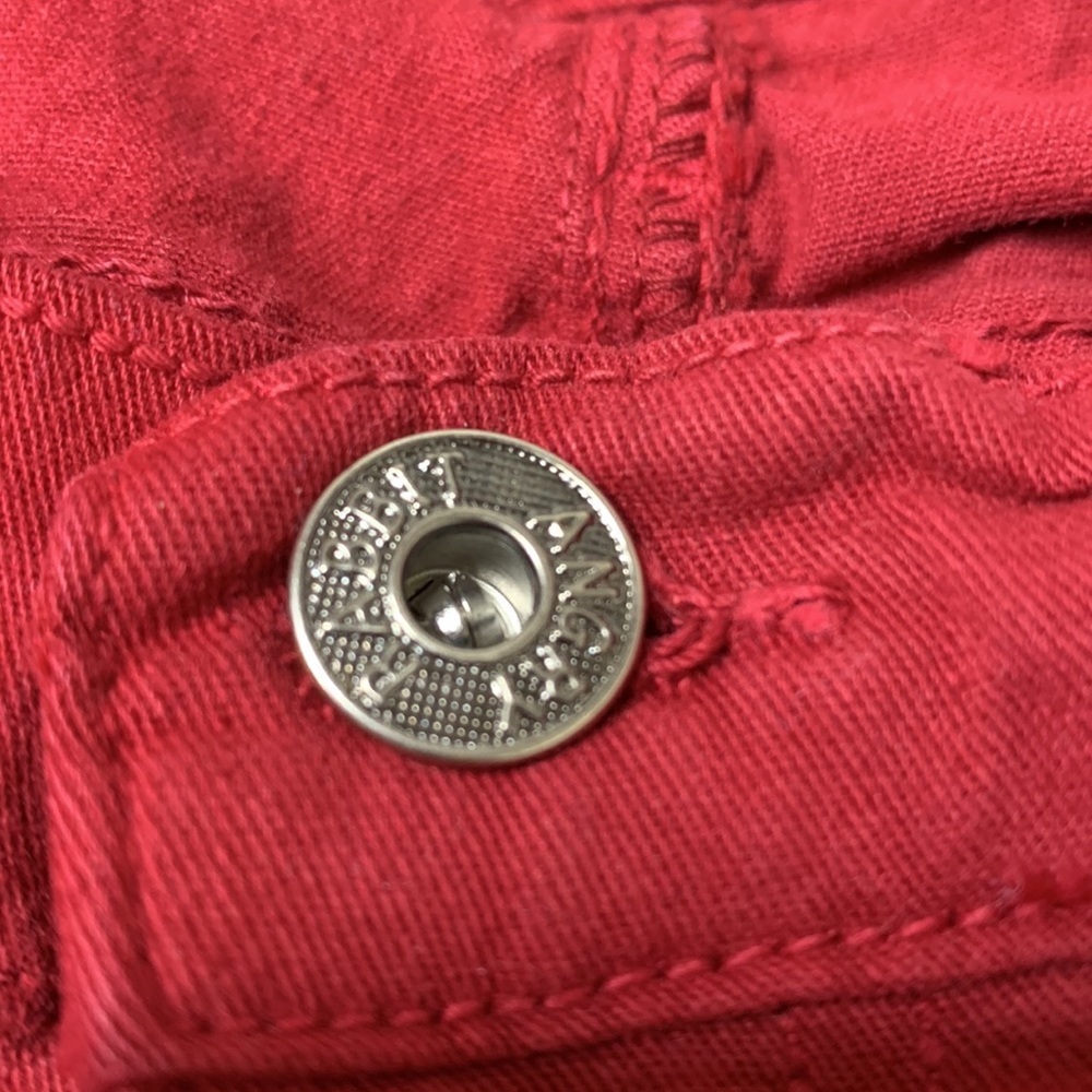 ❤️❤️Angry Rabbit Shinny Jeans Size 27 - Picture 2 of 6